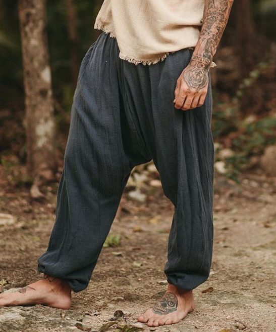Linen Harem Pants
