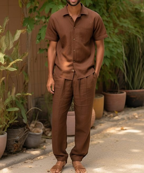 Cotton And Linen Set