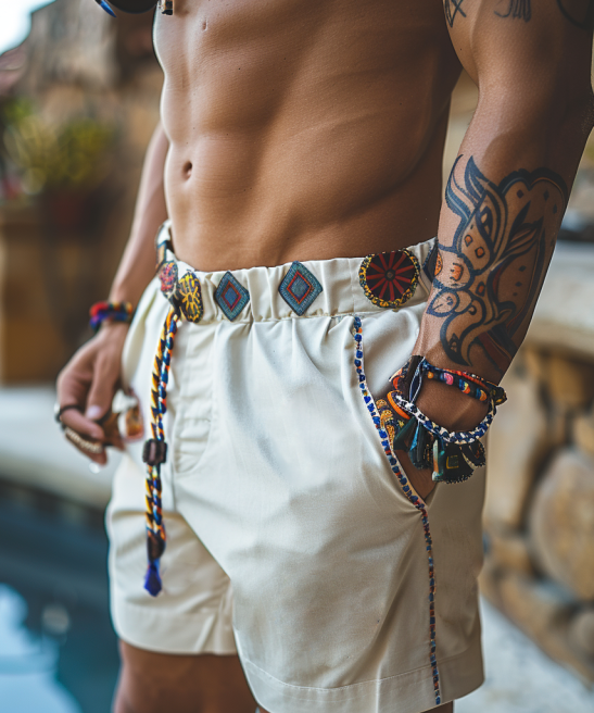 Bohemian Style Shorts